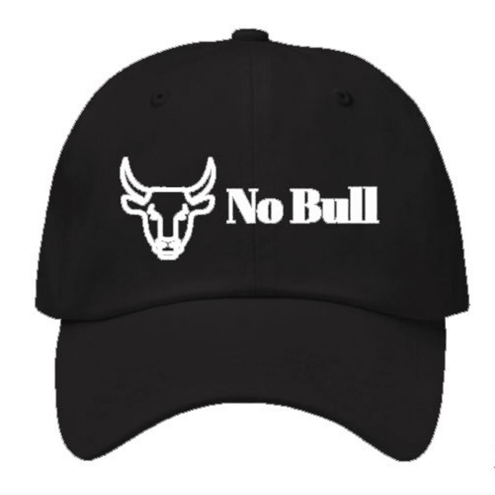 "Blackout Bullhead: The 'No Bull' Statement Hat"